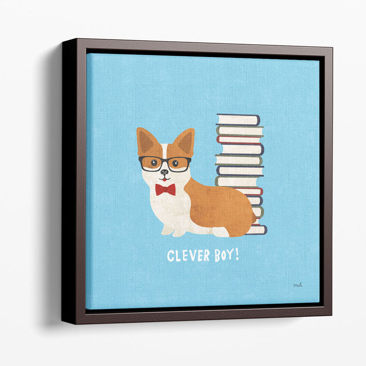 Good Dogs Corgi - Canvas Print Wall Art