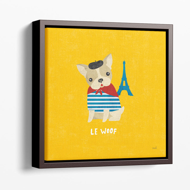 Good Dogs French Bulldog - Canvas Print Wall Art