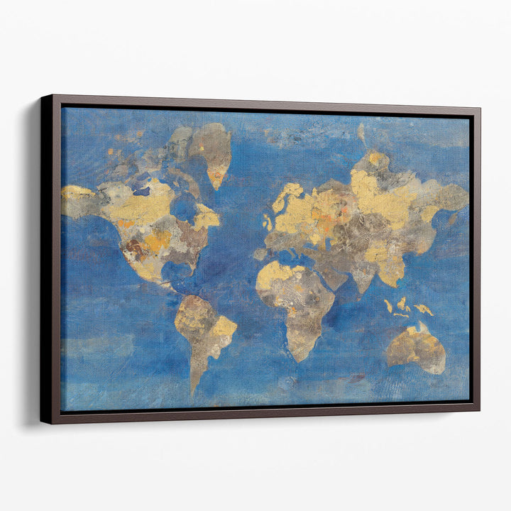 Golden World - Canvas Print Wall Art