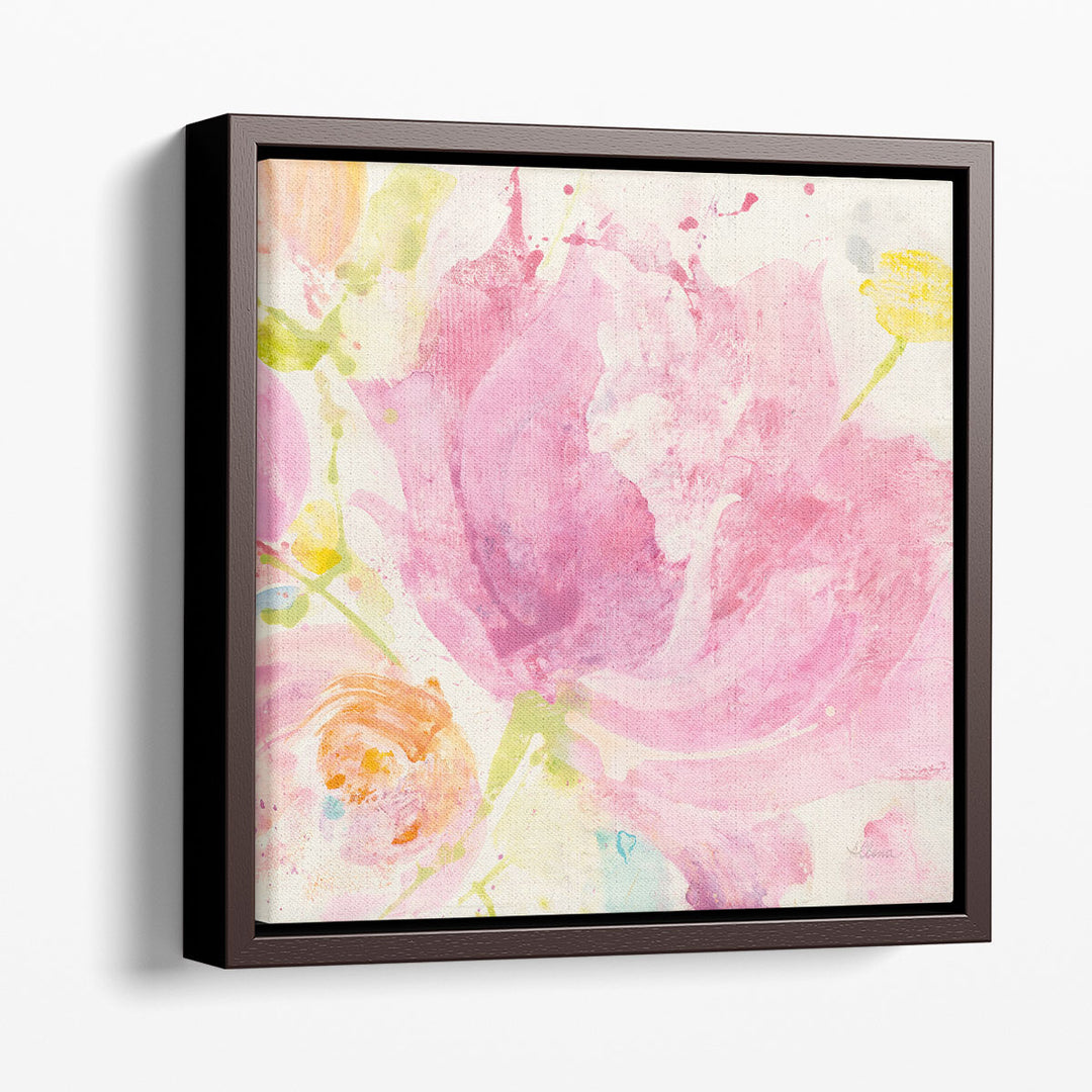 Spring Abstracts Florals II - Canvas Print Wall Art