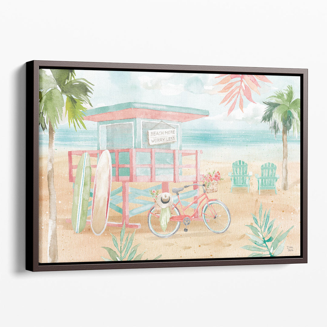 Surfs Up I - Canvas Print Wall Art