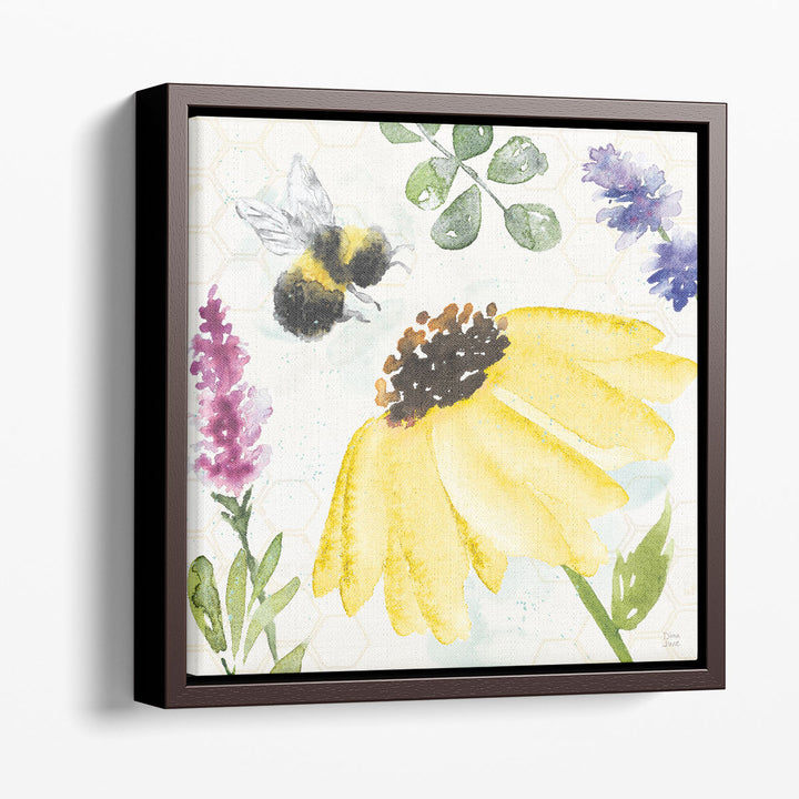 Bee Harmony III - Canvas Print Wall Art