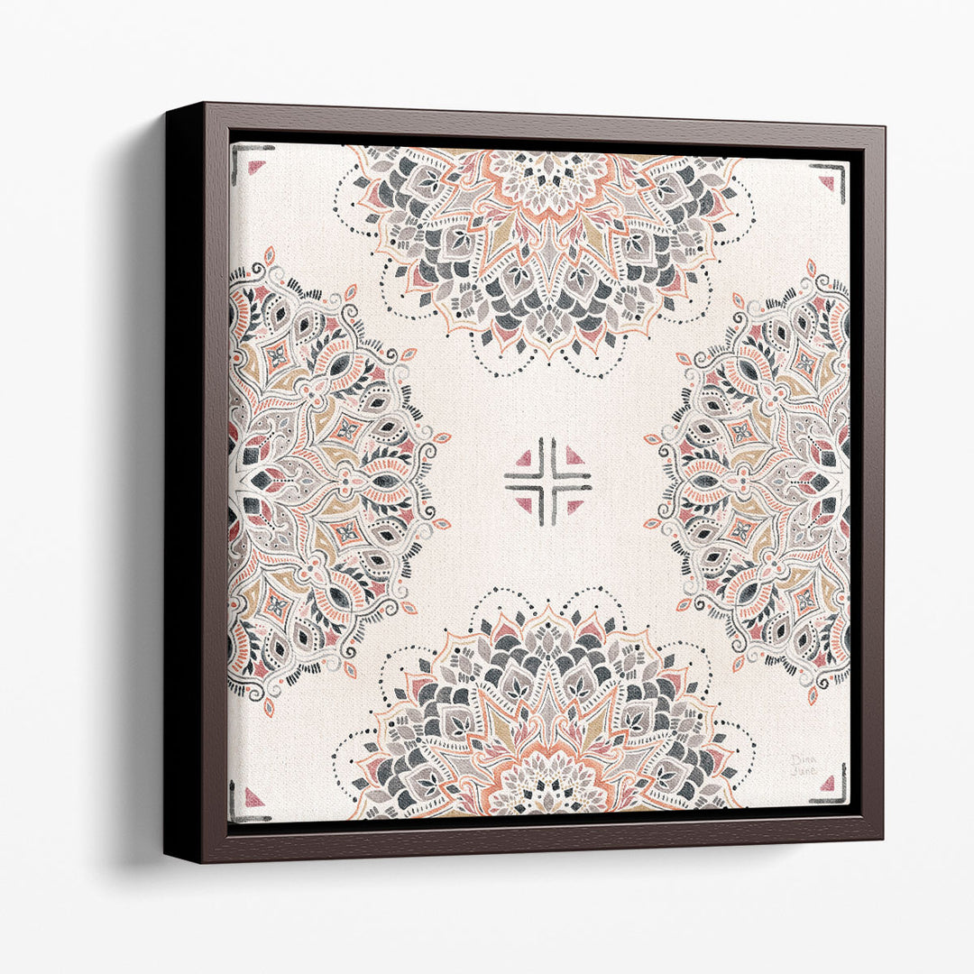 Kasbah Crush Pattern IA - Canvas Print Wall Art