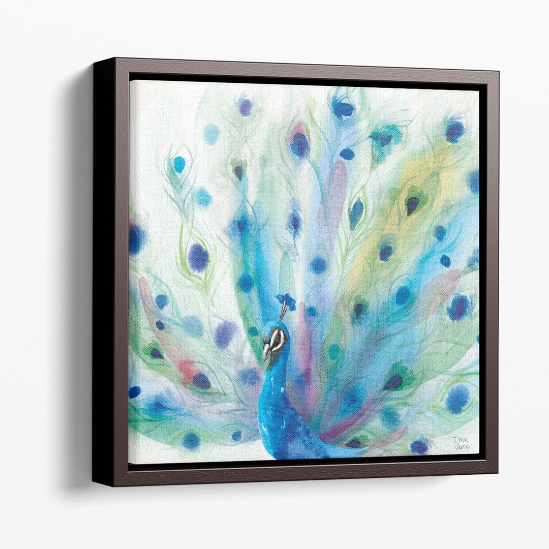 Peacock Glory V - Canvas Print Wall Art