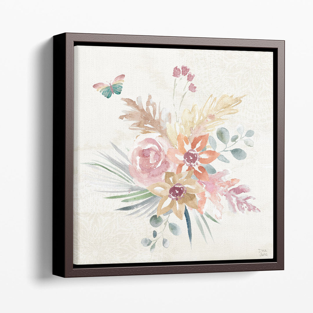 Boho Garden II - Canvas Print Wall Art