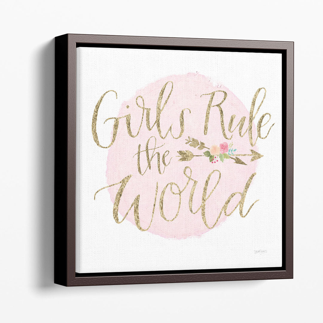 Girl Power III - Canvas Print Wall Art