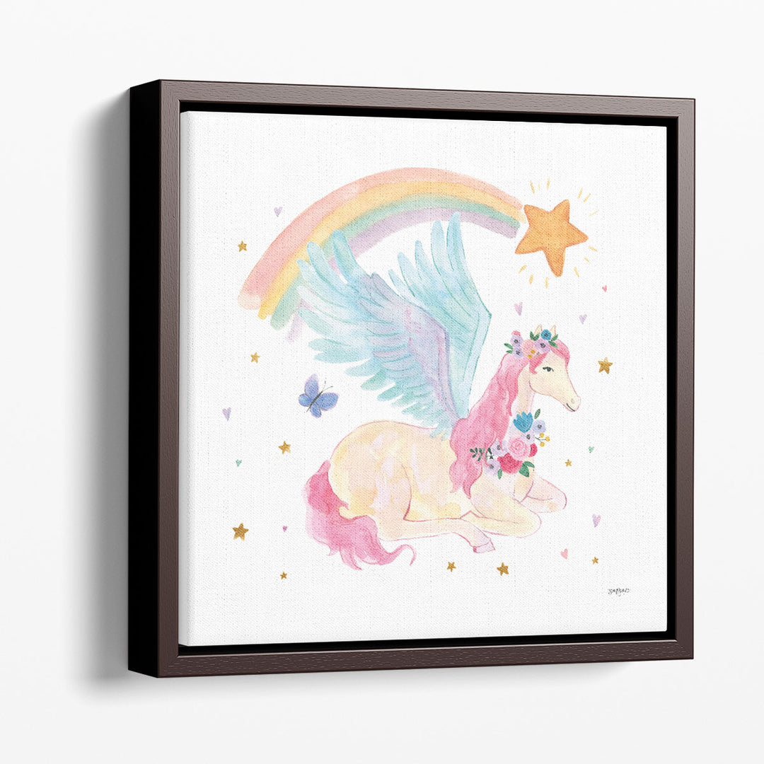 Magical Friends II Butterfly - Canvas Print Wall Art