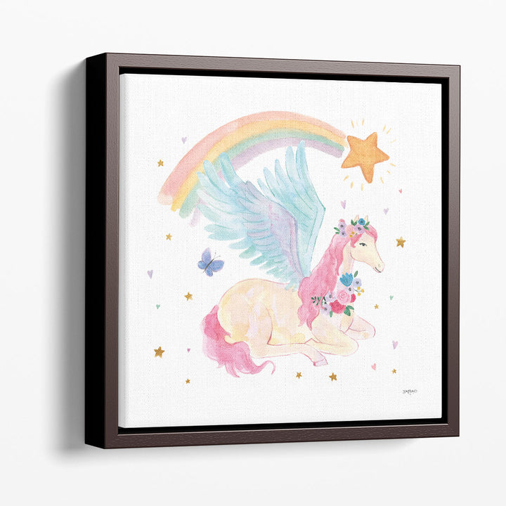 Magical Friends II Butterfly - Canvas Print Wall Art