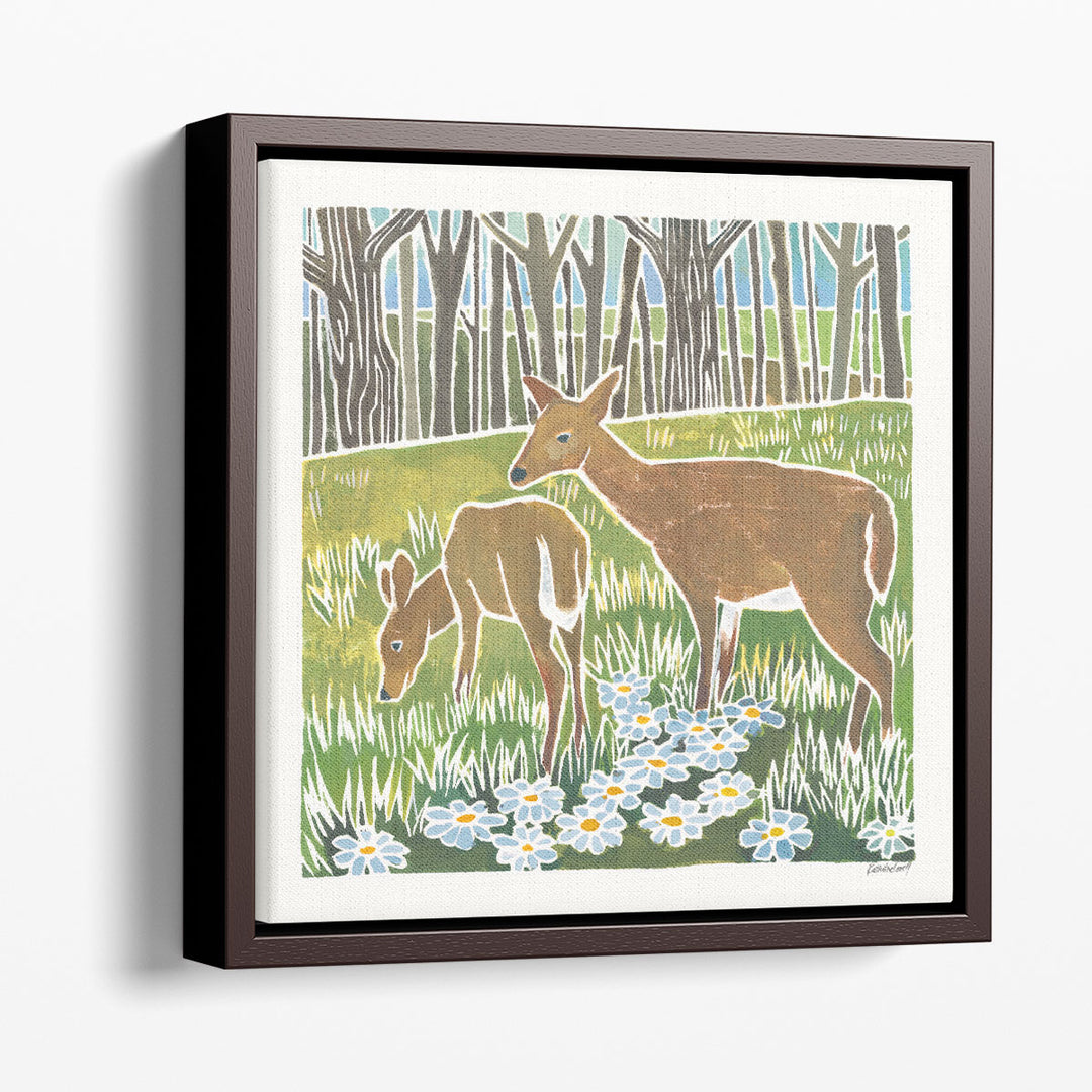 Wild Woodland IV - Canvas Print Wall Art