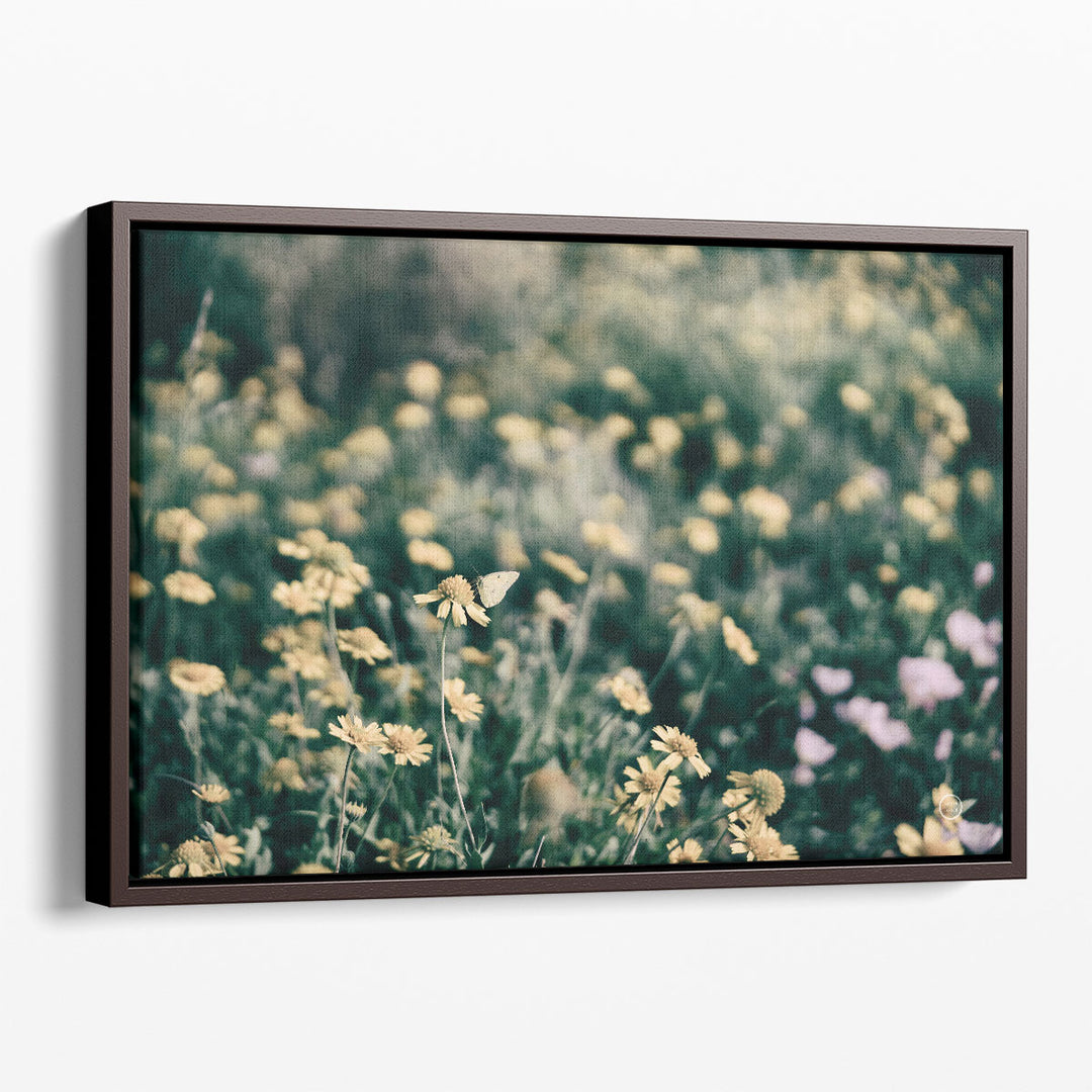 Field Friends Fade - Canvas Print Wall Art