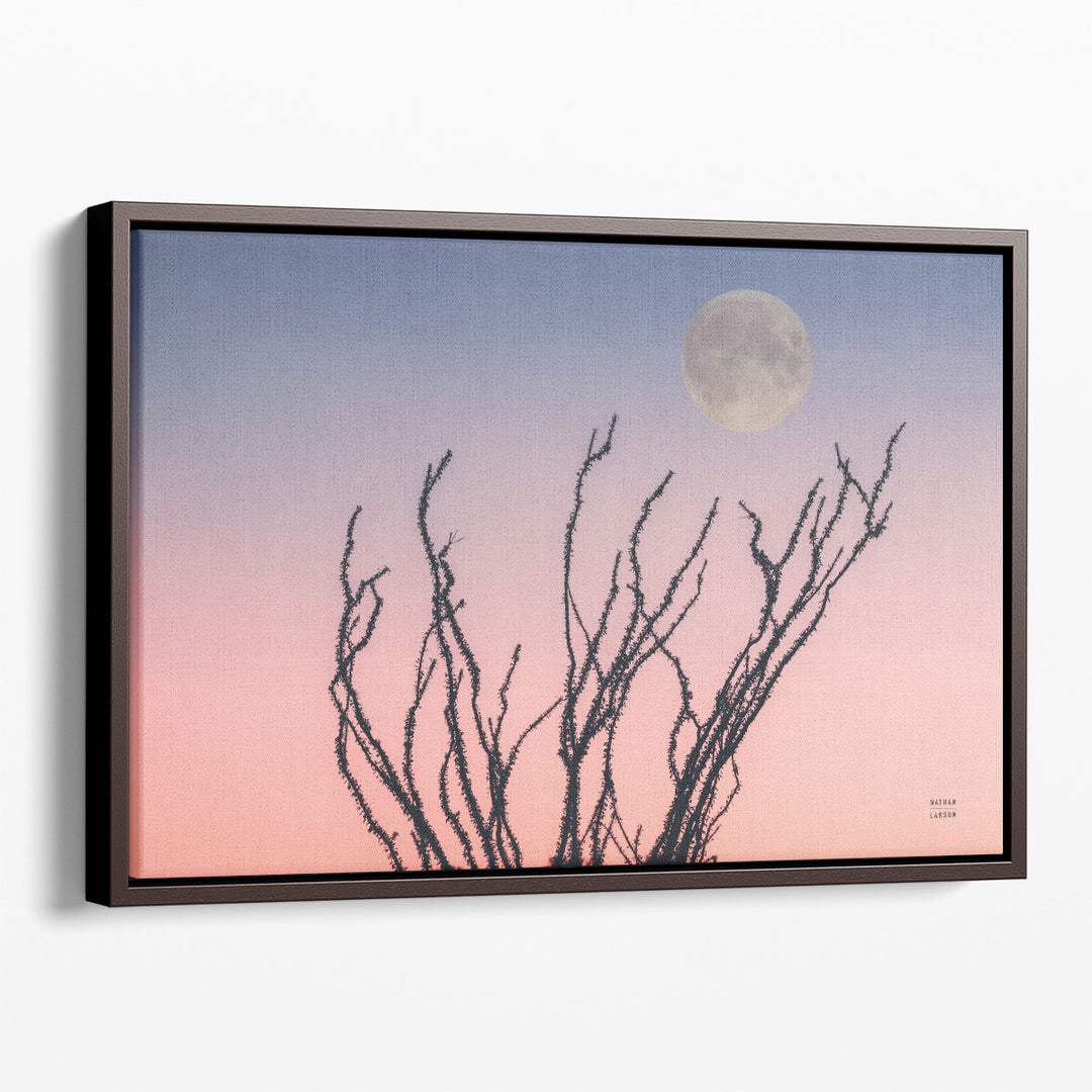 Reaching Up Moon - Canvas Print Wall Art