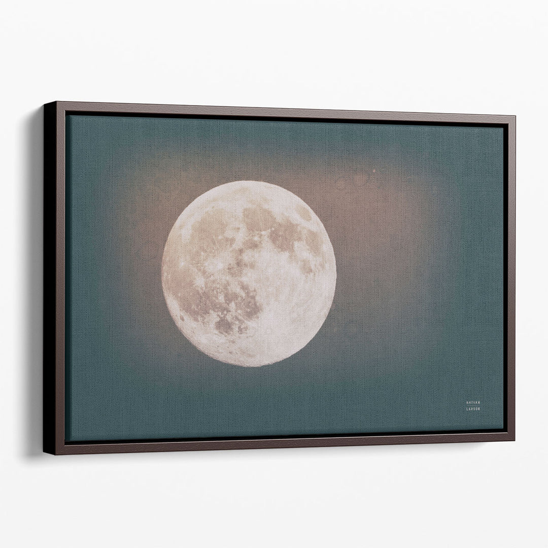 Spring Moon Tones - Canvas Print Wall Art