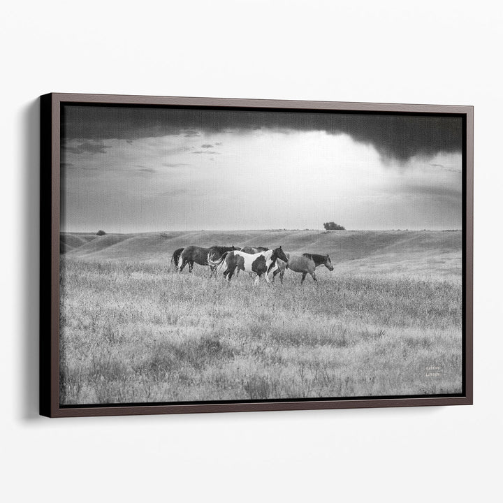 Sunset Rains - Canvas Print Wall Art