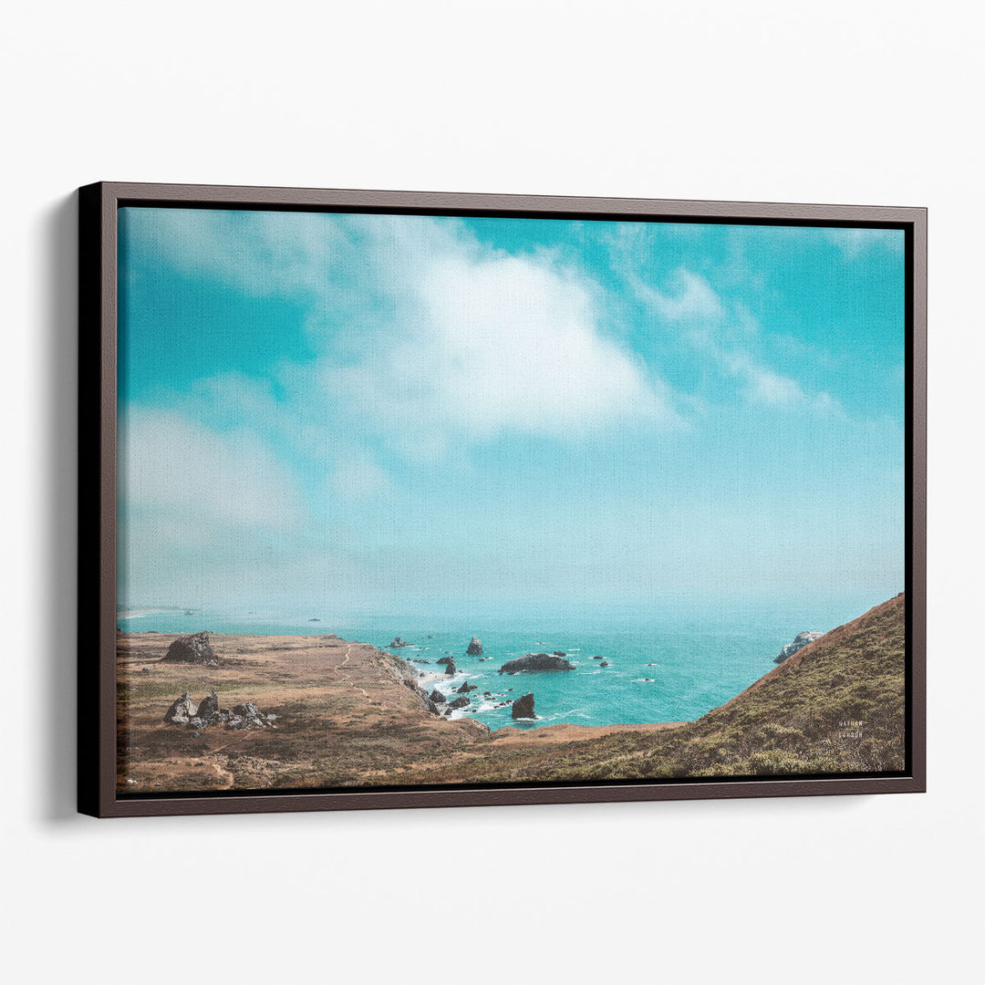 When Sea Becomes Sky - Canvas Print Wall Art