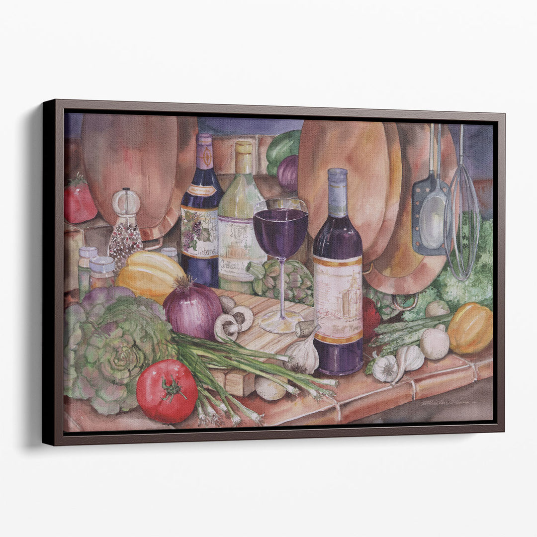 Gourmet Night - Canvas Print Wall Art