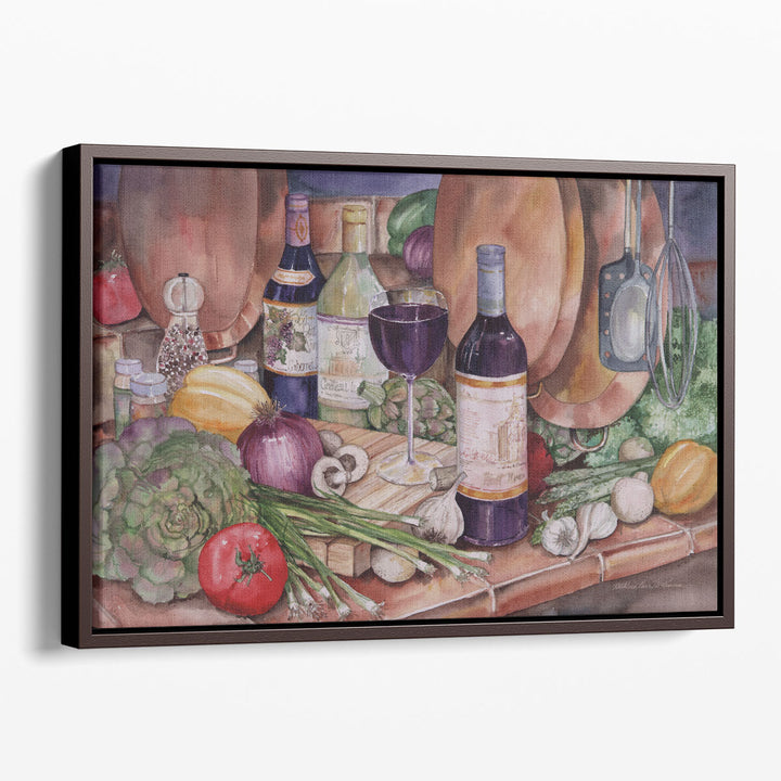 Gourmet Night - Canvas Print Wall Art