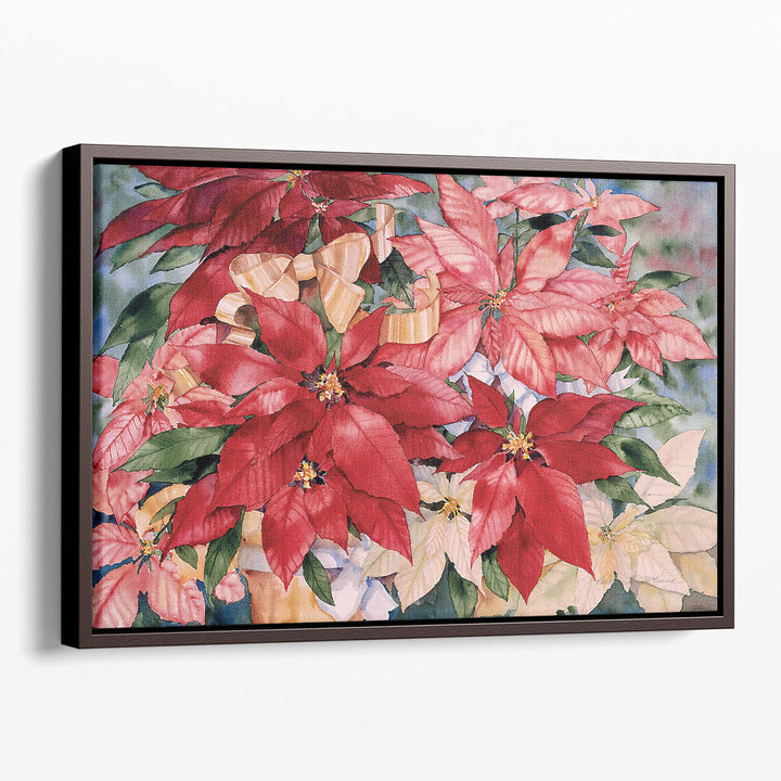 Poinsettia - Canvas Print Wall Art