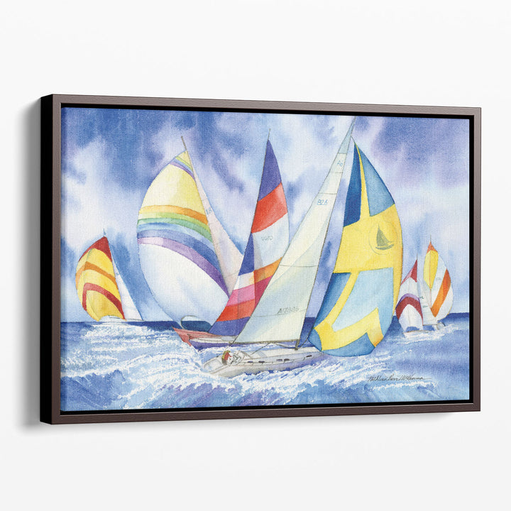 Sailboats - Canvas Print Wall Art