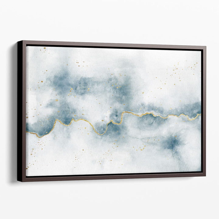 Flow with Gold - Canvas Print Wall Art