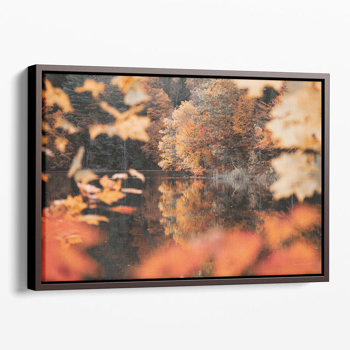 Autumn Reflections - Canvas Print Wall Art