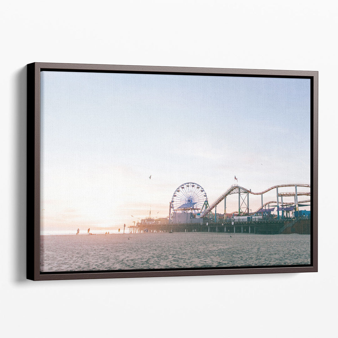 Santa Monica Pier - Canvas Print Wall Art