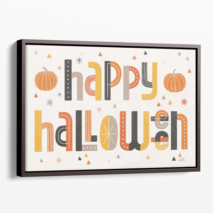 Retro Halloween I - Canvas Print Wall Art