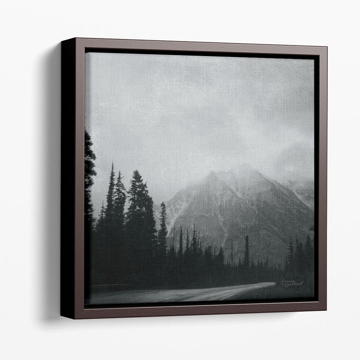 West Coast Wandering III Black and White - Canvas Print Wall Art