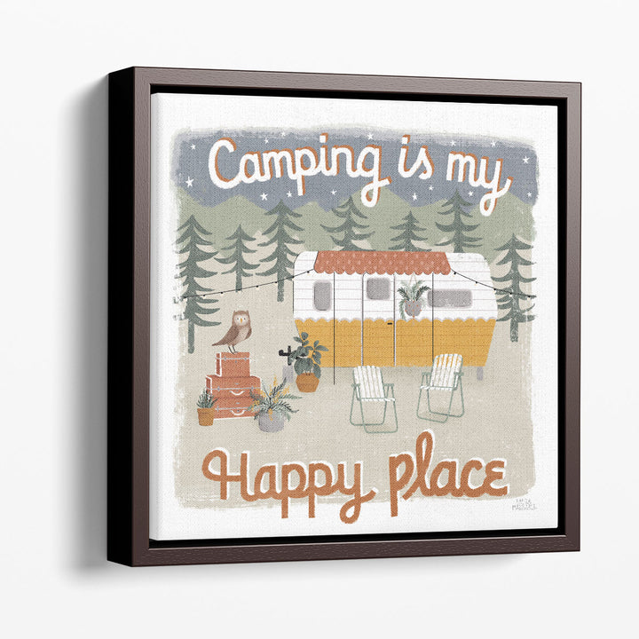 Gone Glamping V - Canvas Print Wall Art