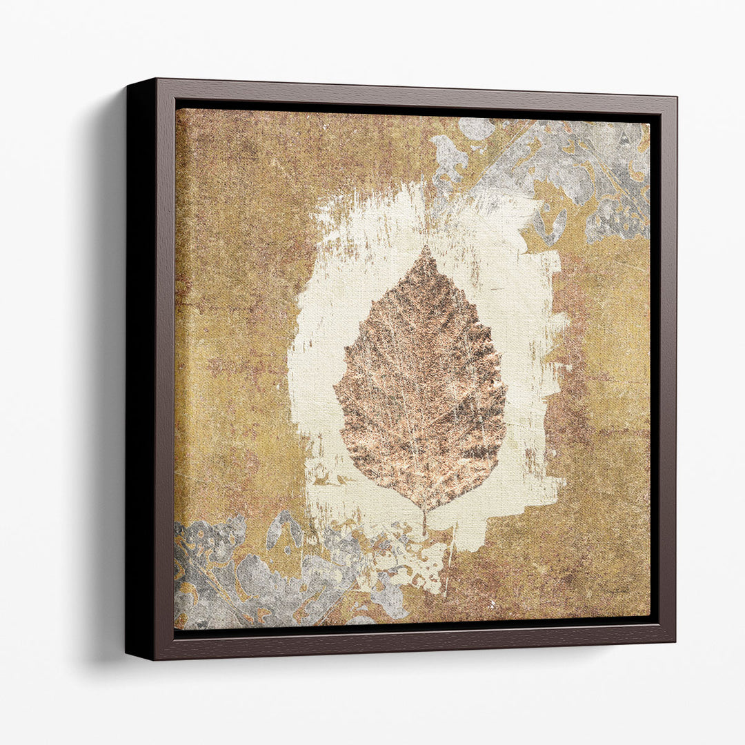 Gilded Leaf VI - Canvas Print Wall Art