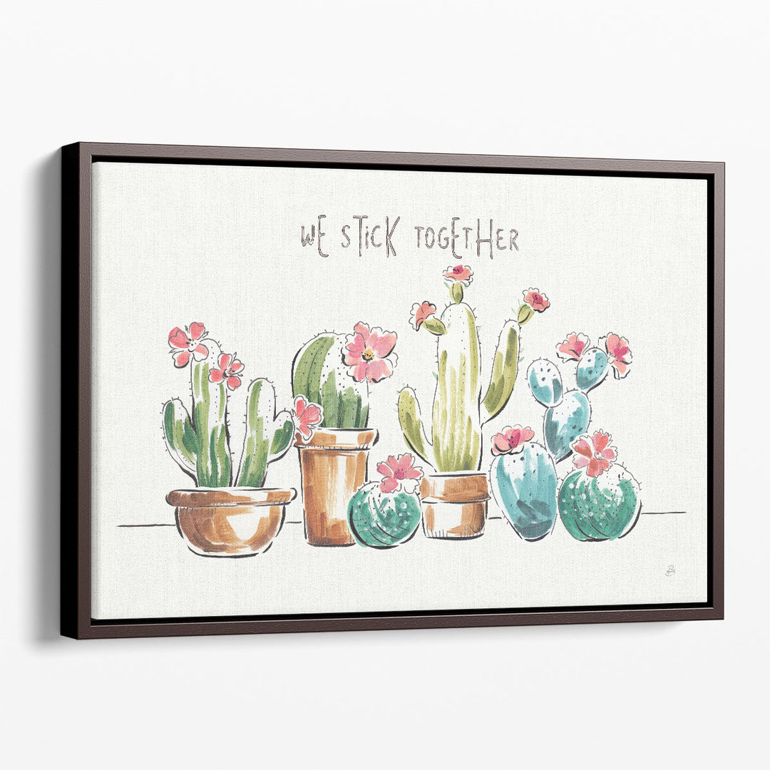 Desert Bloom I - Canvas Print Wall Art