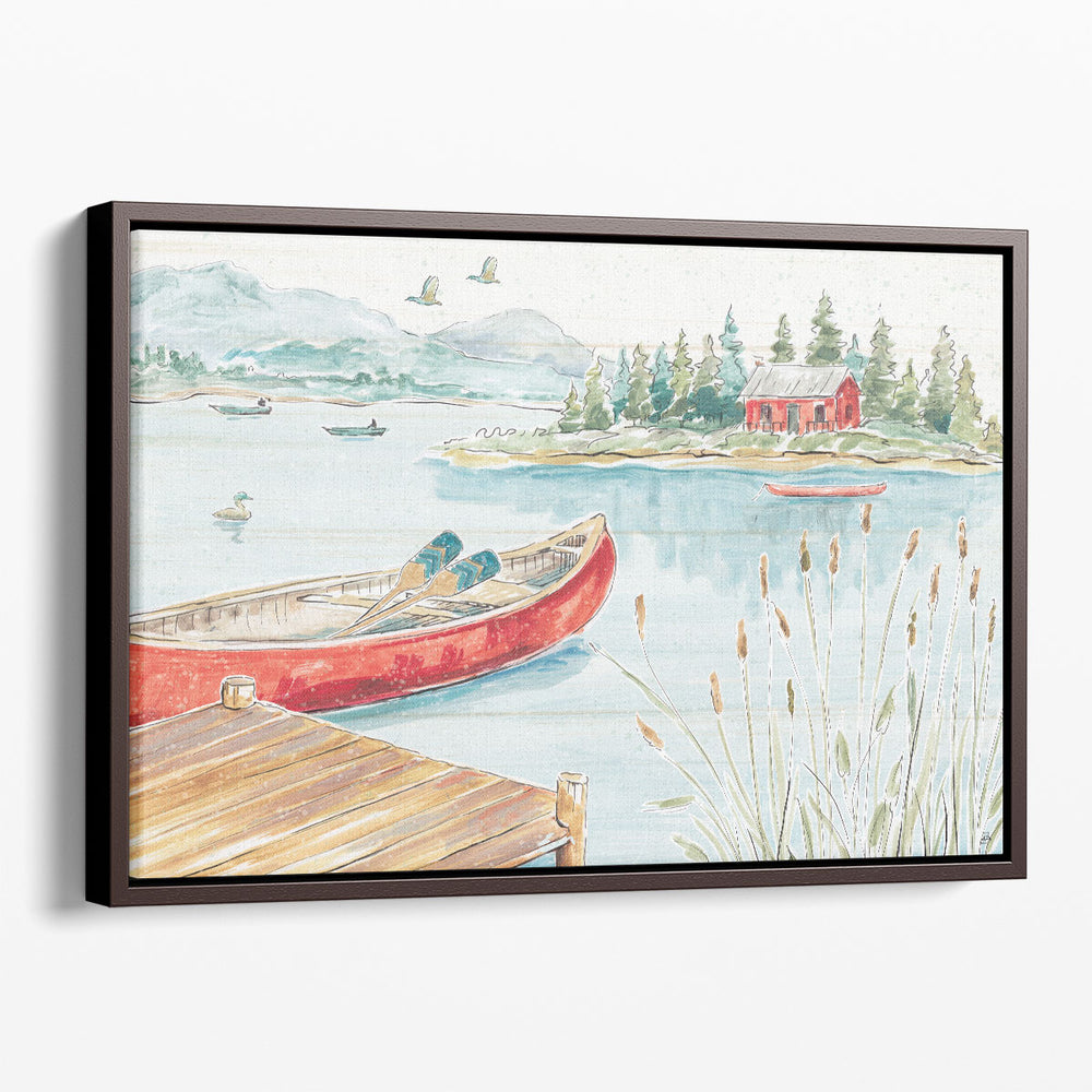 Lake Moments I - Canvas Print Wall Art