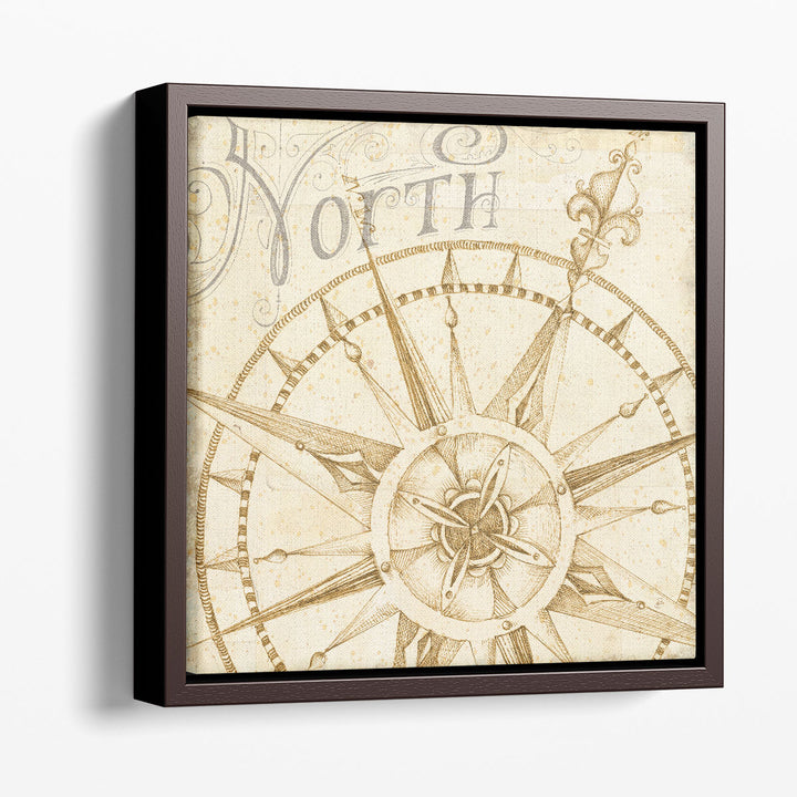 Coast to Coast Sepia I - Canvas Print Wall Art