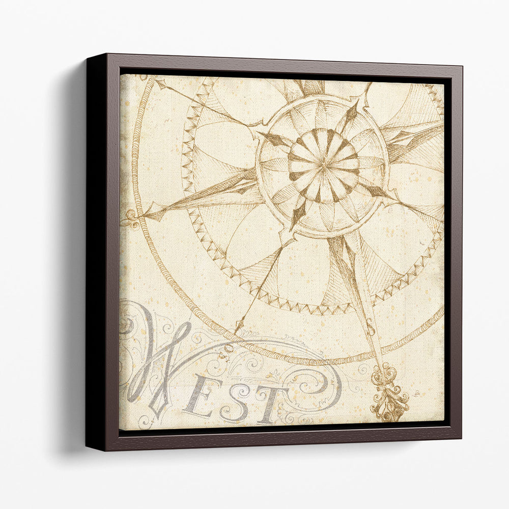 Coast to Coast Sepia IV - Canvas Print Wall Art