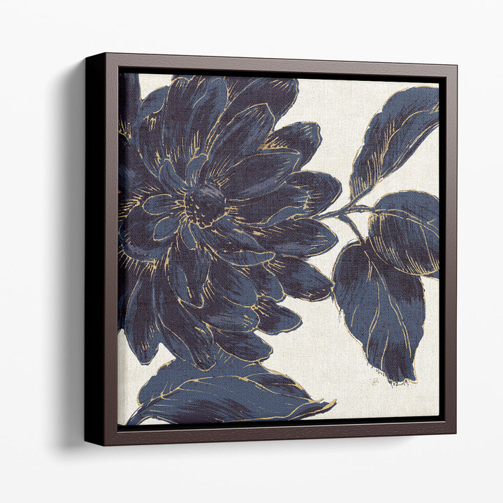 Indigo Garden I - Canvas Print Wall Art