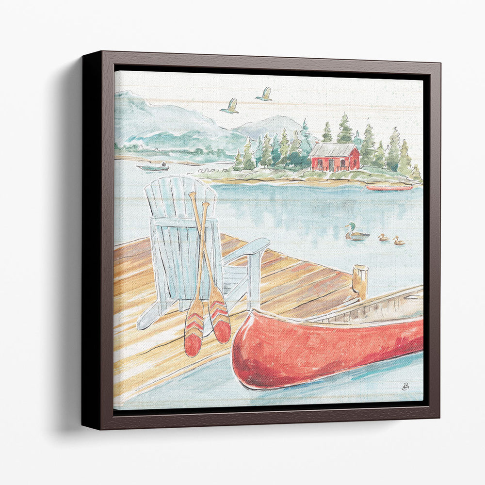 Lake Moments III - Canvas Print Wall Art