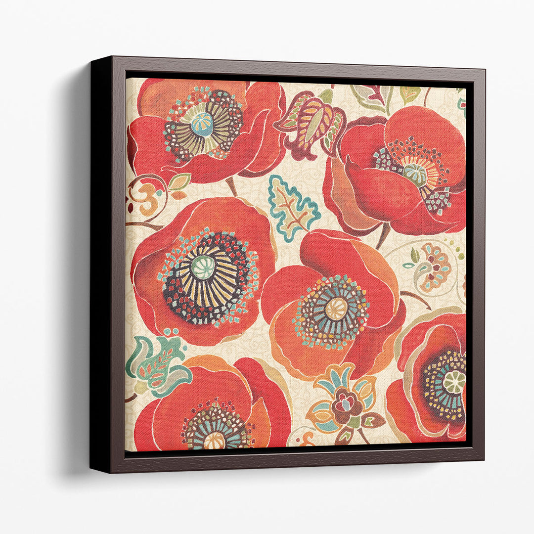 Moroccan Red Light I - Canvas Print Wall Art