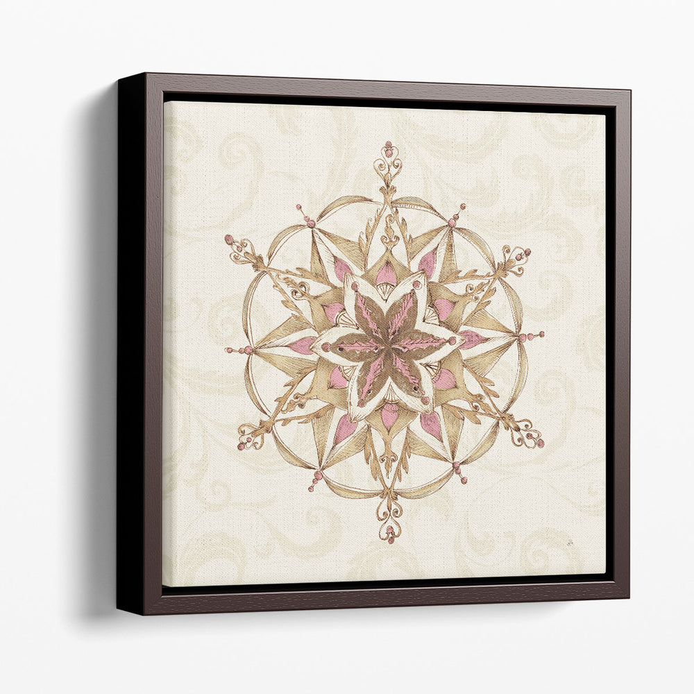 Elegant_Season Snowflake II - Canvas Print Wall Art