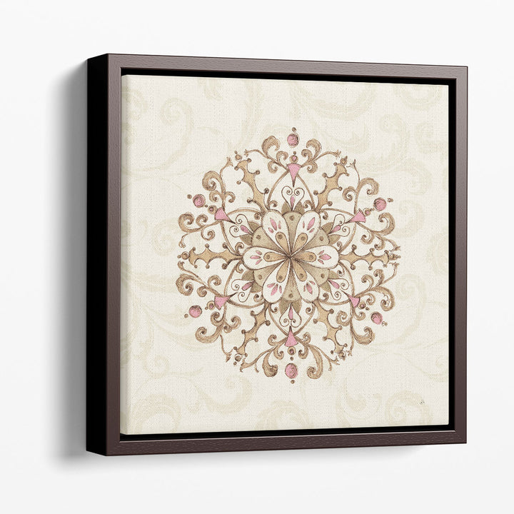 Elegant_Season Snowflake III - Canvas Print Wall Art