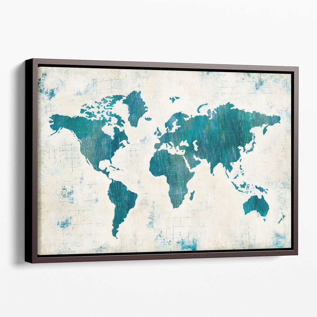 Discover the World - Canvas Print Wall Art