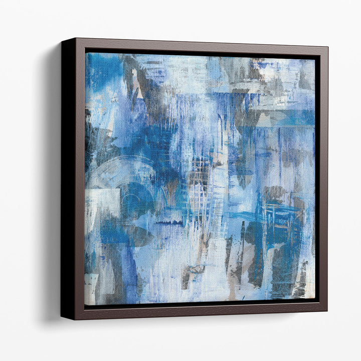 Industrial Blue - Canvas Print Wall Art