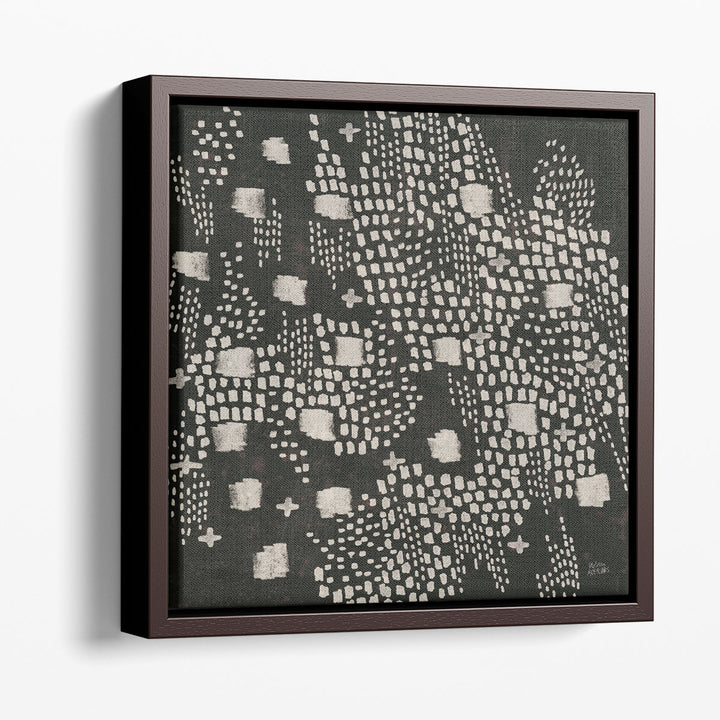 Dots and Blocks - Canvas Print Wall Art