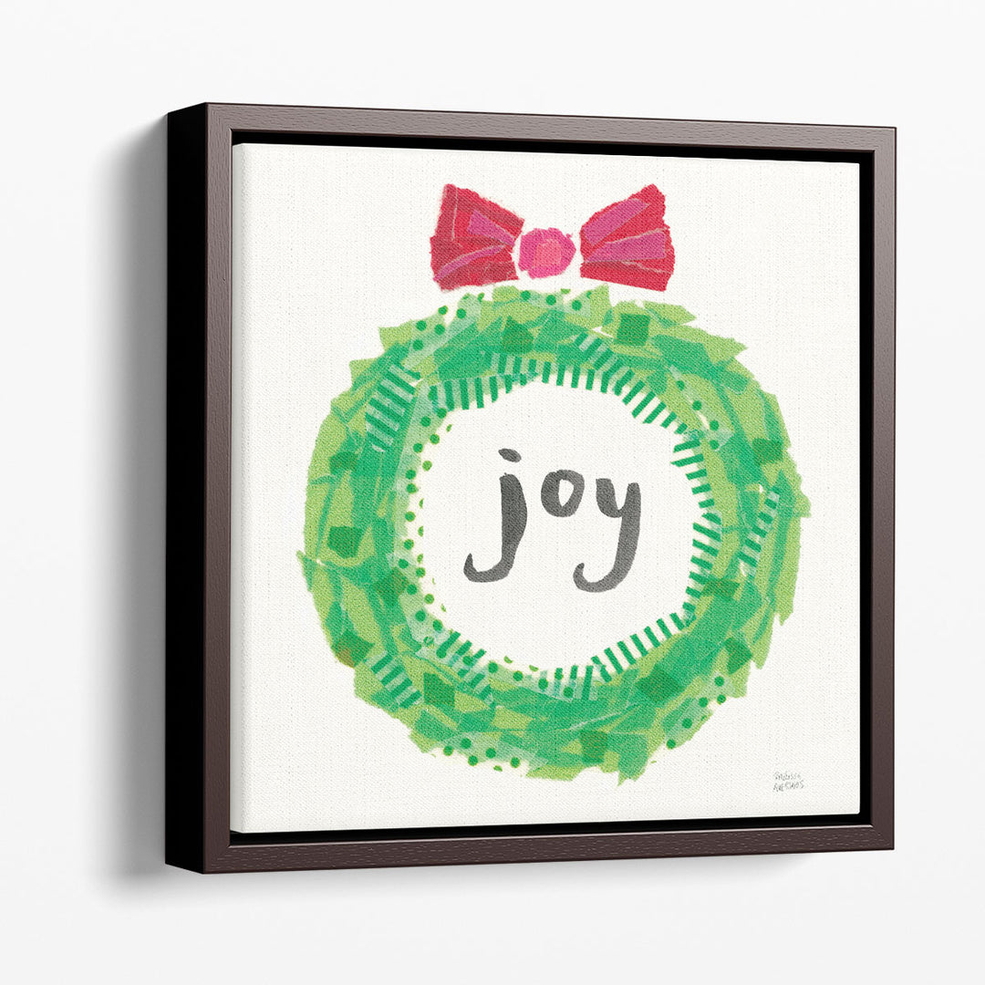 Joyful Season IV - Canvas Print Wall Art