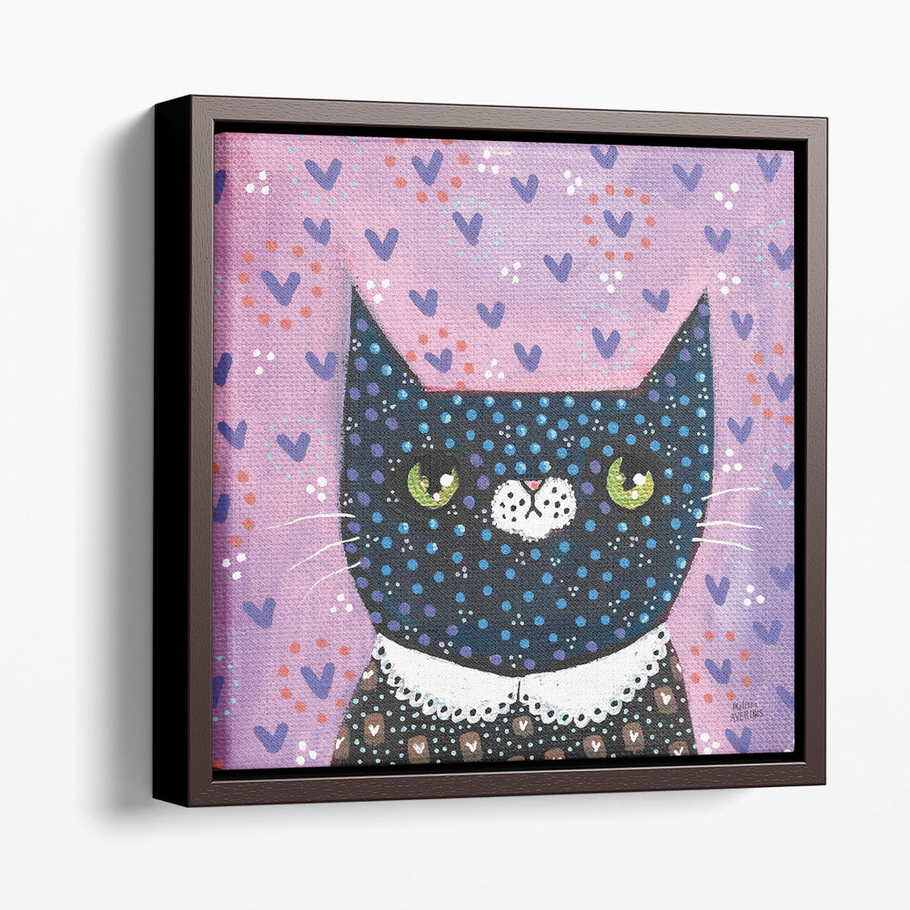 Kooky Cat I - Canvas Print Wall Art