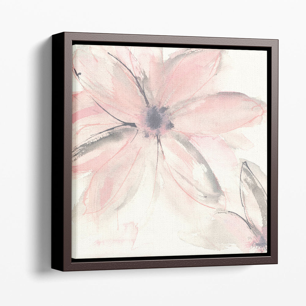 Blush Clematis II - Canvas Print Wall Art