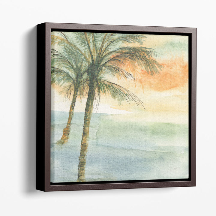 Island Sunset I - Canvas Print Wall Art