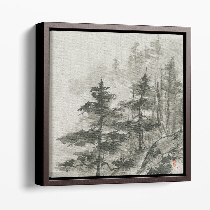 Sumi Treetops - Canvas Print Wall Art