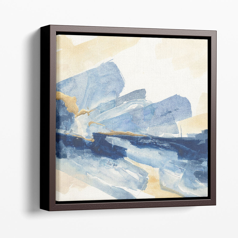 Gilded Indigo II - Canvas Print Wall Art