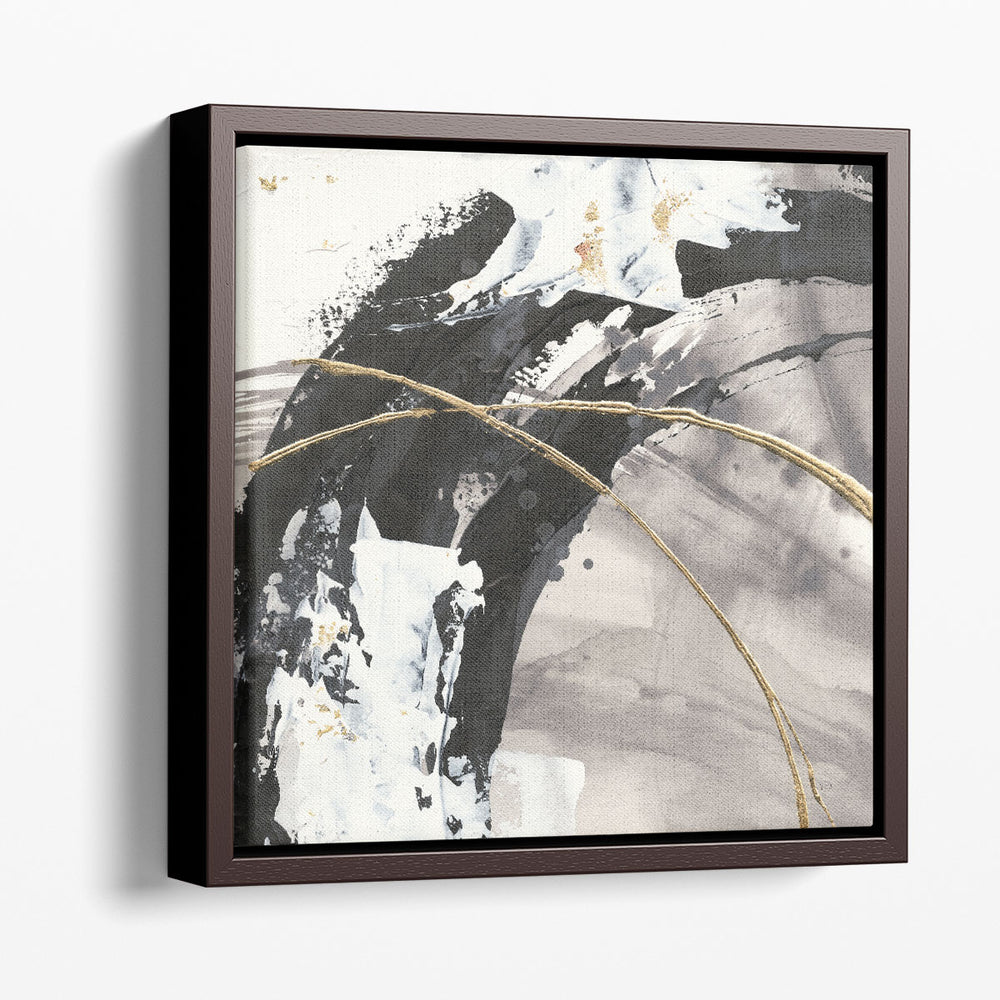 Gilded Arcs II - Canvas Print Wall Art