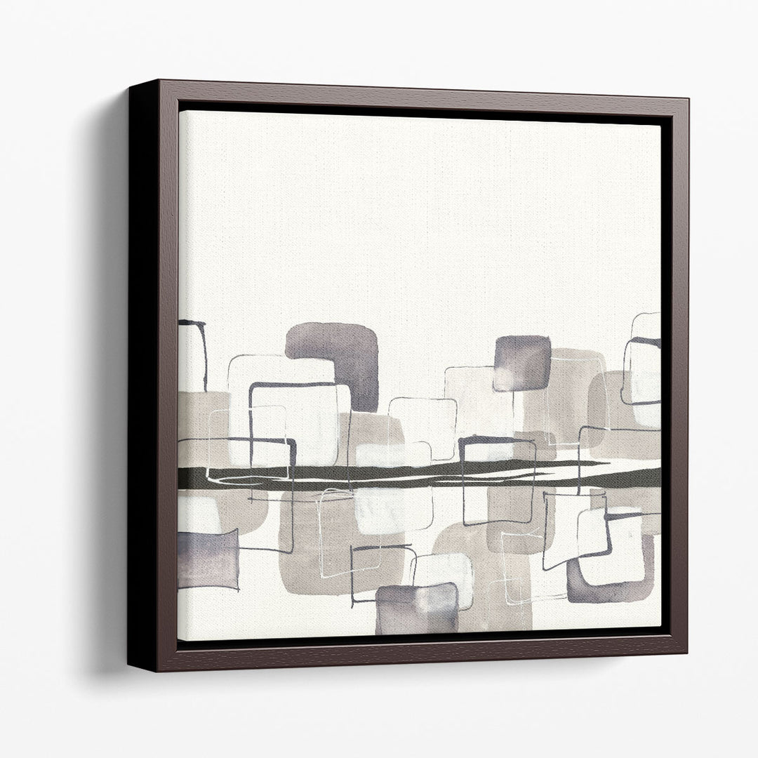 Placid Boxes I - Canvas Print Wall Art