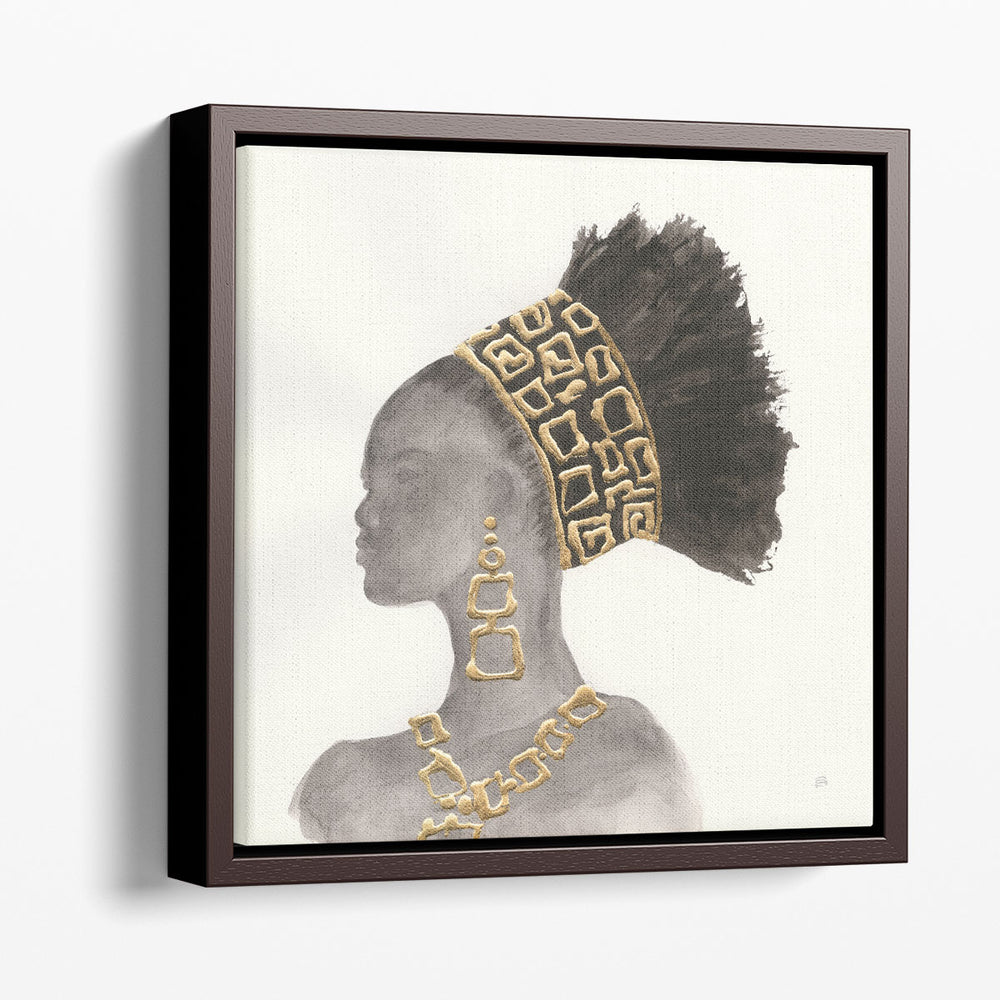 Headdress Beauty II - Canvas Print Wall Art